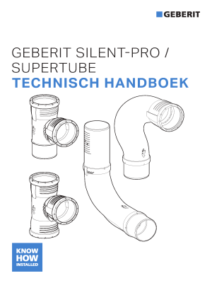 Geberit Silent-Pro SuperTube technisch handboek