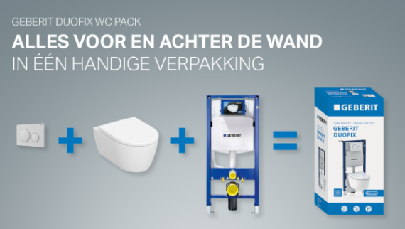 Gratis bij een Duofix WC Pack