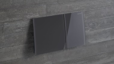 Geberit Sigma70 in lava glas