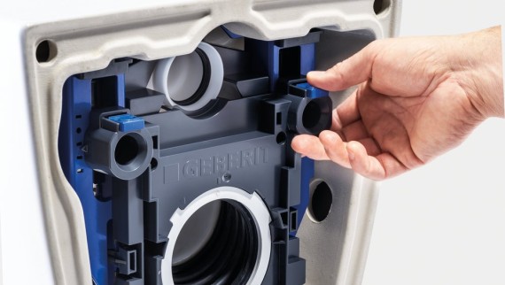 Geberit ONE wandcloset is achteraf in hoogte verstelbaar Geberit ONE wandcloset is achteraf in hoogte verstelbaar